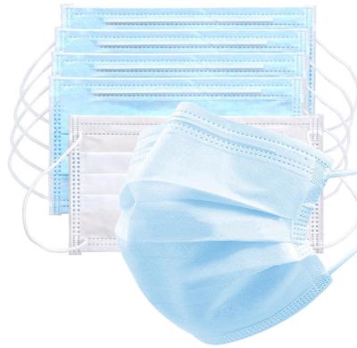 High Strength  Disposable Mouth Mask  Non Woven Elastic Low Breath Resistance