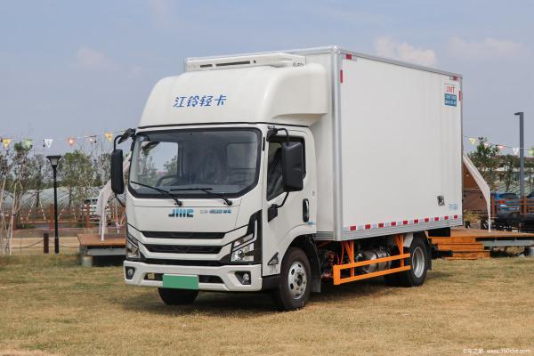 Jianglin 4.5T Single-row Extended Range Hybrid Refrigerated Truck