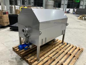 Ecrã de tambor rotativo interno de aço inoxidável para tratamento Capacidade 25