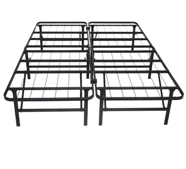 Mail Packing Metal Bed Frame Foldable for Easy Transport of Twin Full Queen and King Sizes