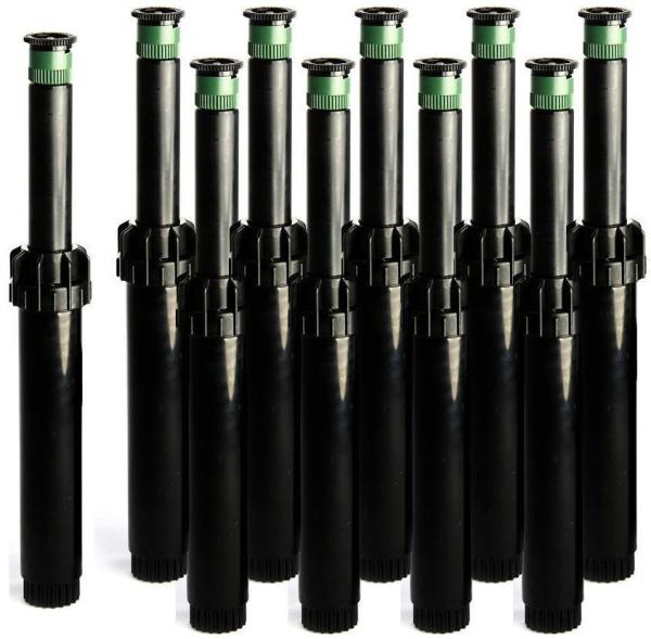 Black POM Pop Up Spray Head Sprinklers Stainless Steel Spring 0-360 degree