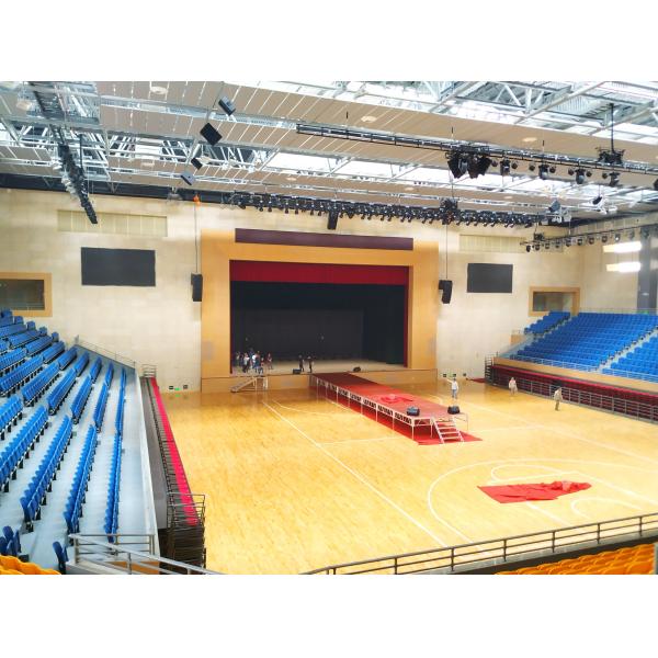 Salón de deportes 4'x8'x1' Incendio resistente madera lana cemento panel acústico de pared tablero de insonorización