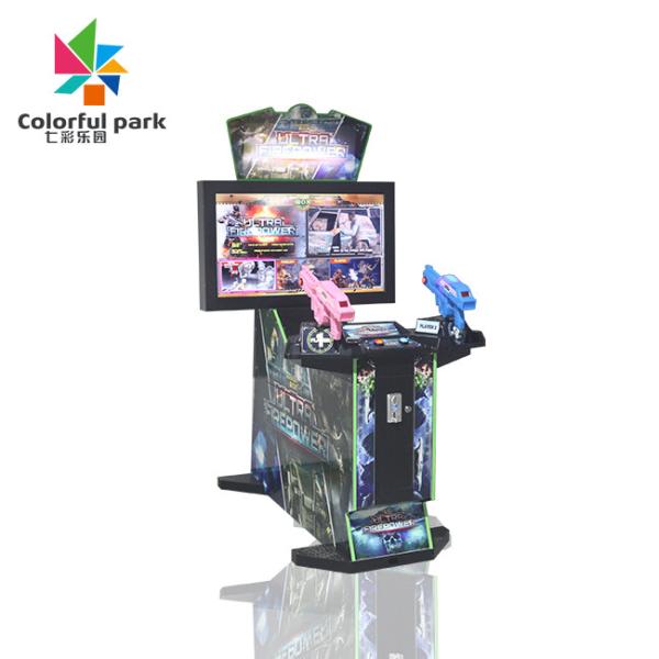 Empurrador dobro da moeda de Arcade Machine With Full Firepower do tiro
