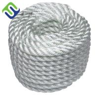 3 cordas de nylon torcido poliamida corda de atracamento marinha corda de iate de vela