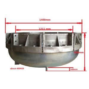 DN 1200 mm Caps d'extrémité de tuyau en plastique avec test hydrostatique Normes ASTM D 1598/1599