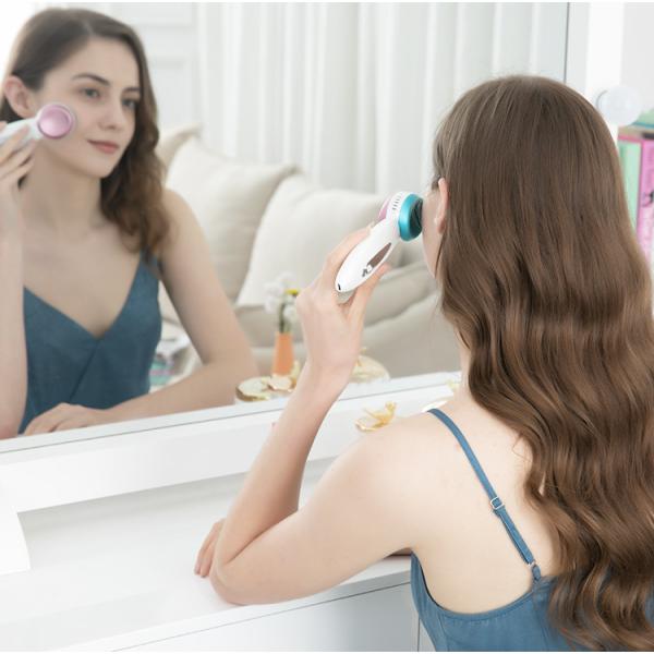 Горячая и холодная перезаряжаемые Handheld забота глаза молотка массажа