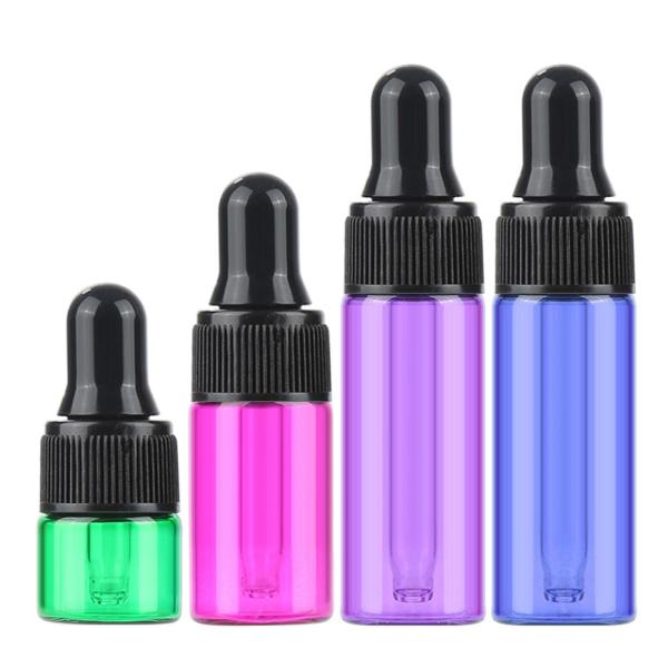 2 мл 5 мл бутылка из цветного стекла с эфирным маслом