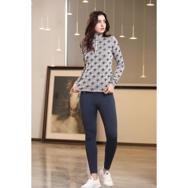 1/4 Zip Recycled Polyester Shirt Sustainable Machine Washable