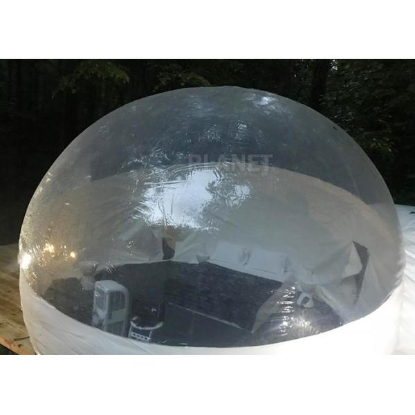 Publicidad del túnel inflable de la bola dos de la burbuja, casa gigante de la tienda de la burbuja