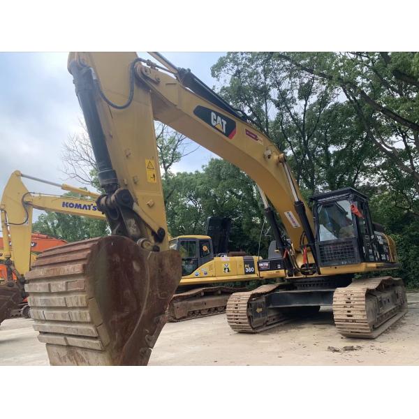 Excavadora original japonesa Caterpillar 336D de segunda mano en buenas condiciones para la minería