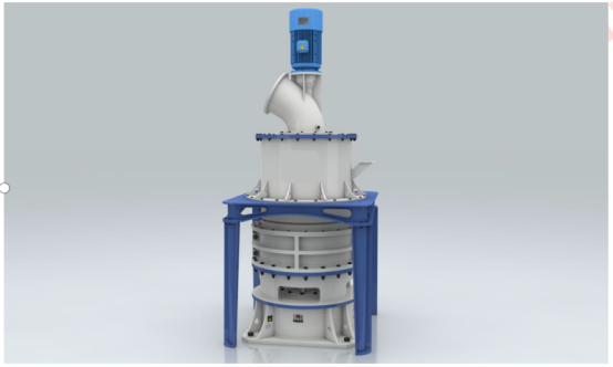 HGM Series Ultrafine Grinding Machine Ring Roller Mill Capacity 1-20t/H