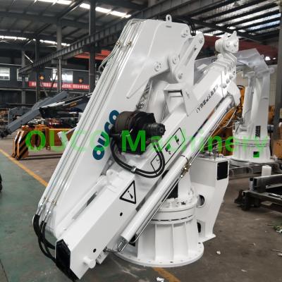 suporte Jib Crane do estojo compacto do crescimento 1t da dobradura dos 10m CCS