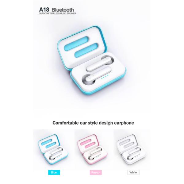 V5.0 EDR Waterproof Bluetooth Earphones With Long Battery Life