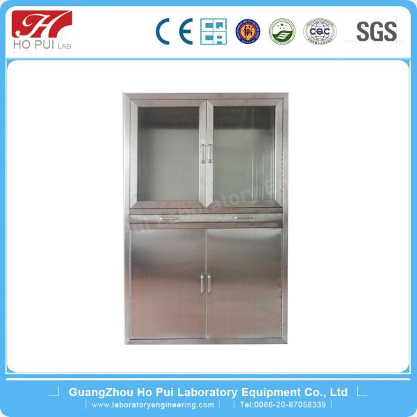 Aluminum Wood Biology Lab Furniture Large Storage Space CE approved