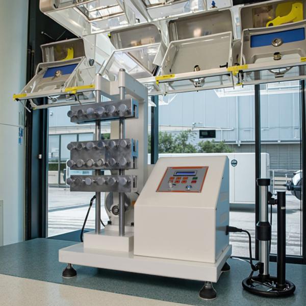 ASTM D813 D430 Machine d'essai de flexion JIS K6301 ISO 132 Appareil d'essai de résistance au pliage des tissus