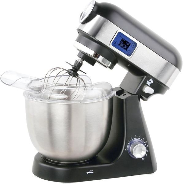 5L 10-Speed Stand Mixer with 1000W Motor Stainless Steel Bowl