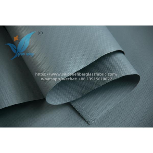 Grey 100m Silicone Coated Fiberglass Fabric Insulation Material