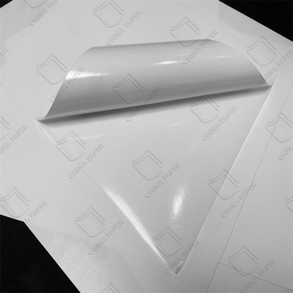Burst Resistant Glassine Adhesive Sticker With High Smoothness And Brightness