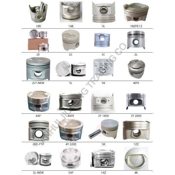 Toyota Avensis Celica 1.8L Car Engine Piston 1ZZ 13101-22020 13101-22140