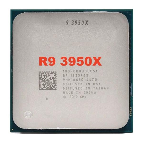 R9 3950X CPU Processor Unlocked Desktop Processor Socket AM4 3950X CPU