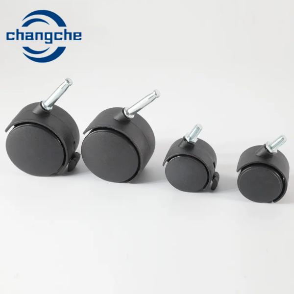 Furniture Caster Wheels for Industrial Mounting Plate Size 100mm Wheel Width 35mm