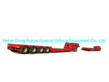 Gooseneck Lowbed Trailer Dolly for Heavy Duty Heavy Machine Lowbed Semi Trailer 80 ton  100Ton WhatsApp:8615271357675