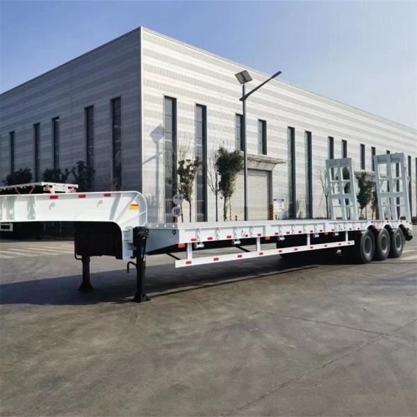 40 Tons To 100 Tons Original Bridge /FUWA/BPW Bridge Low Bed Semi-Trailer (Customized According To Customer Needs)