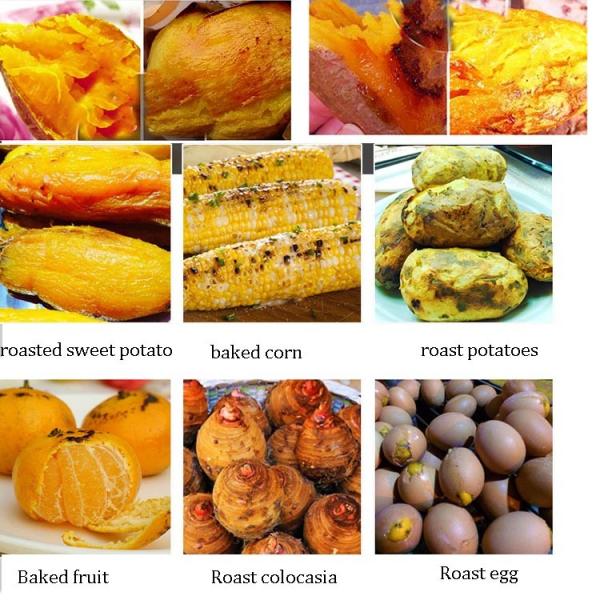 Baked Potato Oven Roasted Sweet Potato Machine Baking Oven Low Noise 2.2kw