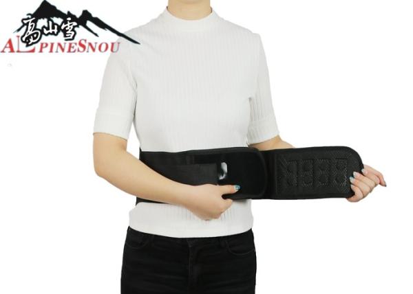 Ceinture de soutien de taille de massage de matrice de points avec la plaque d'acier S M L taille de XL
