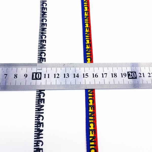 Custom Printed Jacquard Elastic Waistband Trimming For Garment Sports Shoes Bags Home Textile Silicone Non Slip