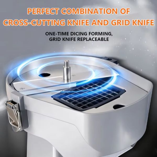 Custom Vegetable Cutter, Dicer, Slicer, Vegetable Cutting Machine, Potato Dicer Suitable for slicing various vegetables and fruits