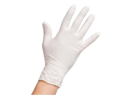 Gants médicaux jetables libres de latex de poudre pour des PCs de l'examen 100 d'hôpital