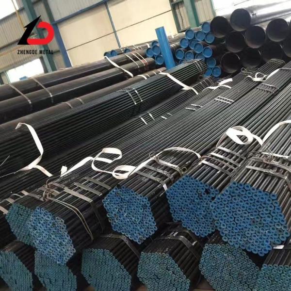 ASTM A53 A106 Large Schedule 40 Gr B ERW Carbon Steel Pipe For Oil Gas Pipeline Spot Fact