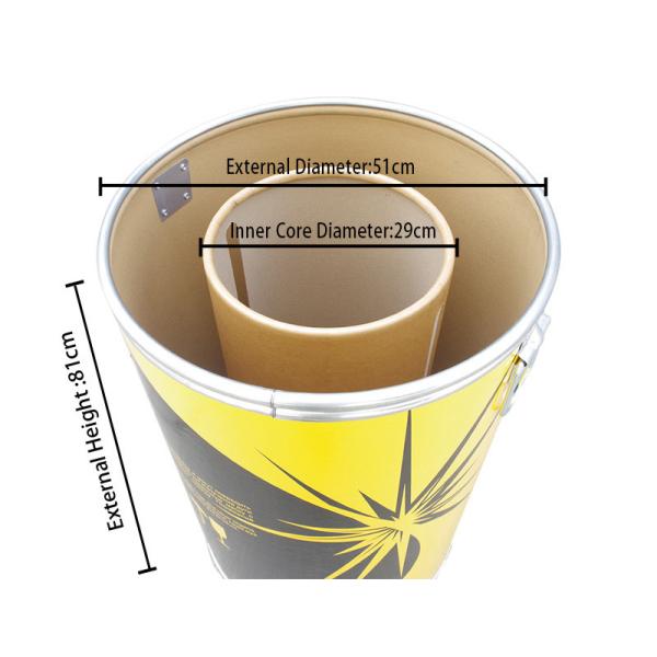 51cm Customized  Welding Wire Drum 250kg Fiber Shipping Drums