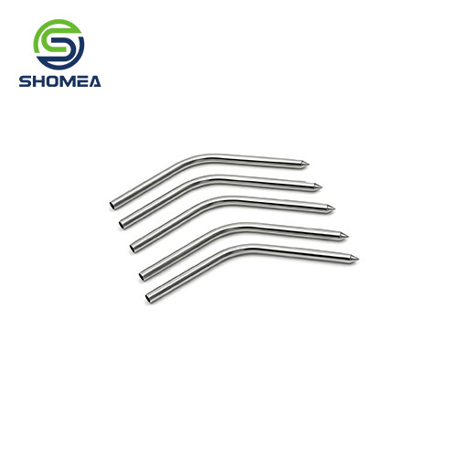 SHOMEA Bent Dispensing Needle with Side-Hole