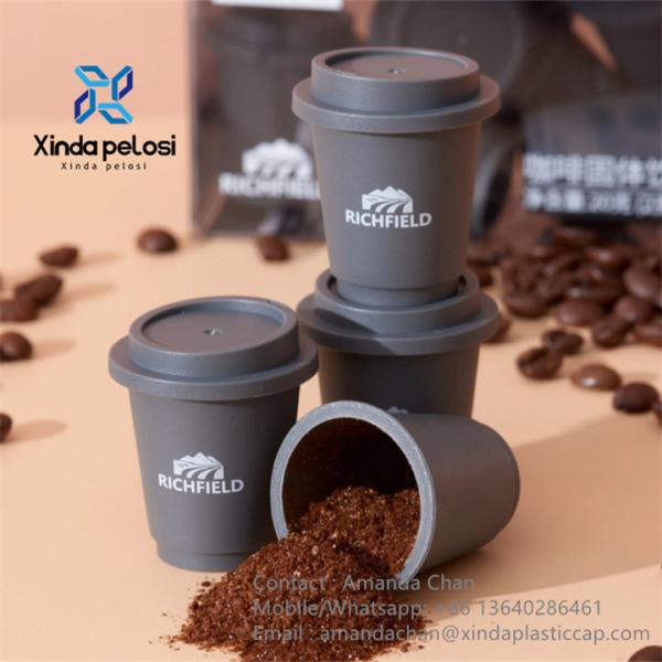 Plastic Chocolate Tea Coffee Flour Capsule Box Cups Instant Coffee Capsules