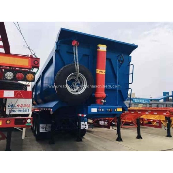 CIMC тип 56cbm 85ton Tipper трейлер 4 цапф u Semi