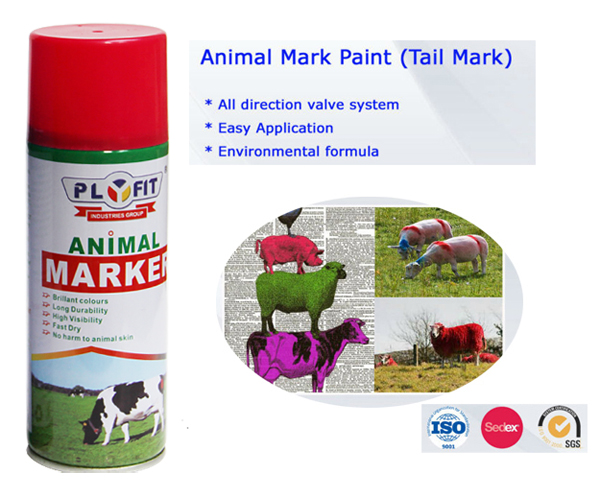 Horse / Sheep Animal Marking Paint High Spray Rate High Visible &Long Lasting