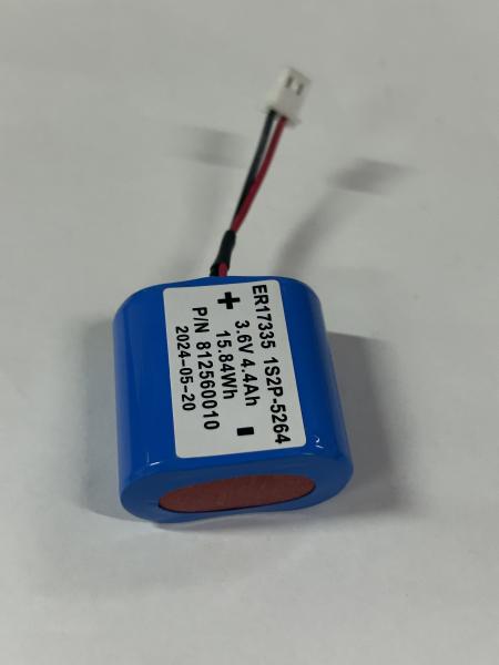 1500mAh Low Self-Discharge Rate Liquid Electrolyte Battery with φ17*33.5mm Length 33.5mm Long-lasting Power Supply