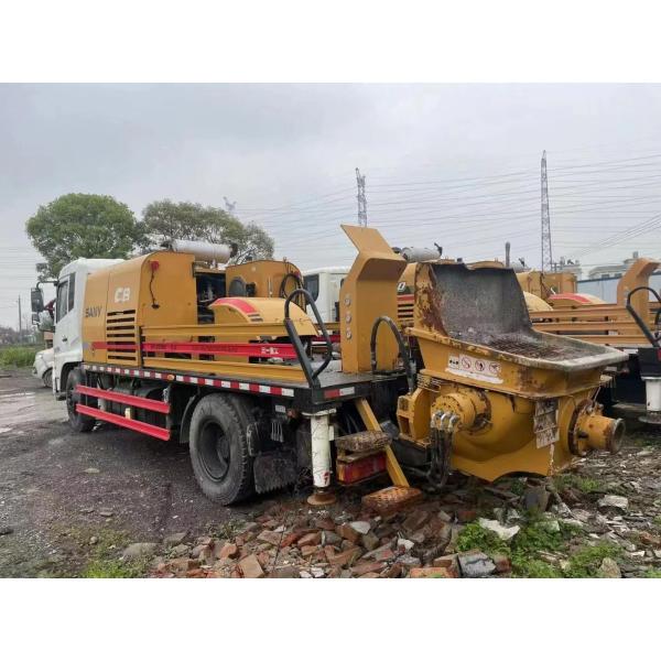 Shacman использовало тележку установило конкретную линию тип Shotcrete насоса влажный