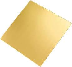 Industrial Brass Sheet Plate ASTM Standard 8mm 10mm Thickness