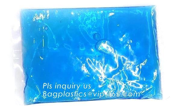 Sports Medicine Ice Bags, Flexible Ice Pack, Easy Seal Ice Cube Bags, Cool Bags & Ice Packs, First Aid Ice Pack, bagease