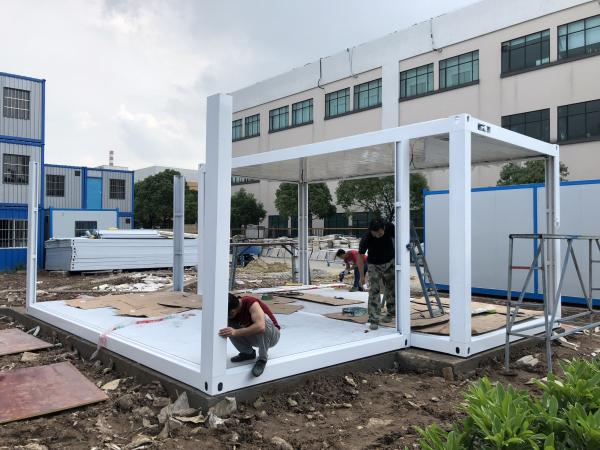 Custom Expandable Flat Pack Container With Durable Structures Stylish Design