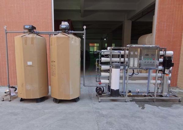 2TPH Brackish Water System , Pure Water Treatment Plant With Automatic / Manual Valve