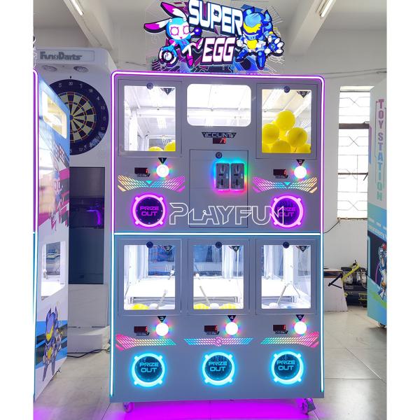 Vente en gros de jouets à capsules à base de pièces de monnaie pour le centre commercial