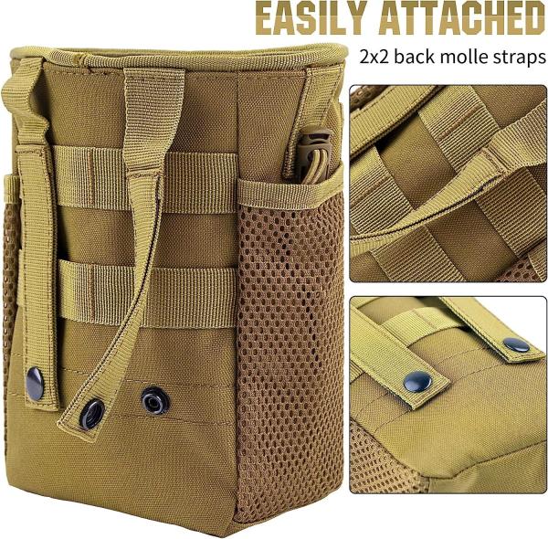 Outdoor Tactical Hunting Pouch, Dump Pouch Ammo Pouch Utility Belt Hip Waist Bag For Outdoor Supplies