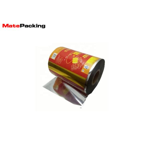 Sachet Packaging Roll Food Film Wrap , Plastic Film Packaging Wrapping Film