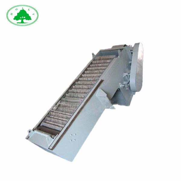 Tela de barra mecânica do sistema da imprensa de filtro para a planta de tratamento de esgotos na indústria alimentar