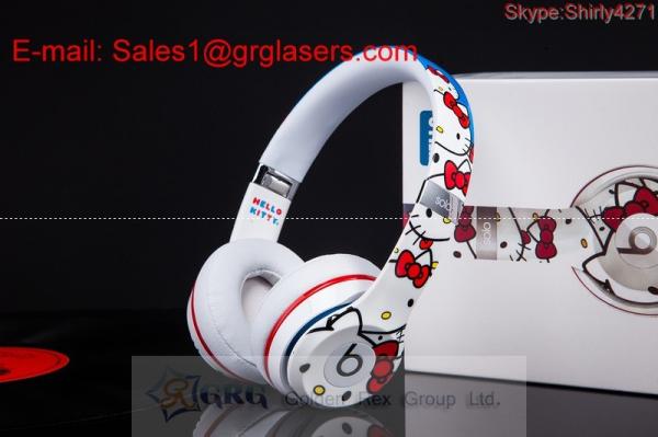 BEATS BY DRE SOLO2 WIRED HELLO KITTY SPECIAL EDITION ON-EAR HEADPHONES made in China From Golden Rex Group Ltd