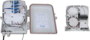 High Impact Plastic Fiber Distribution Box CATV For FTTH Project